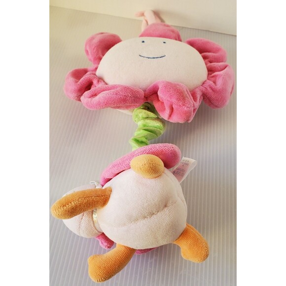 Carter's Starters Prestige Musical Crib Pull Toy Flower Ladybug Let's Be Friends - Picture 5 of 11